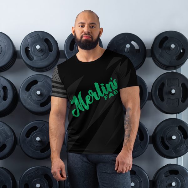 Merlin's Fab Men's athletic t-shirt